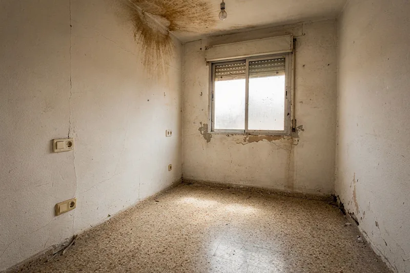 Dormitorio antes de reforma en Cruces