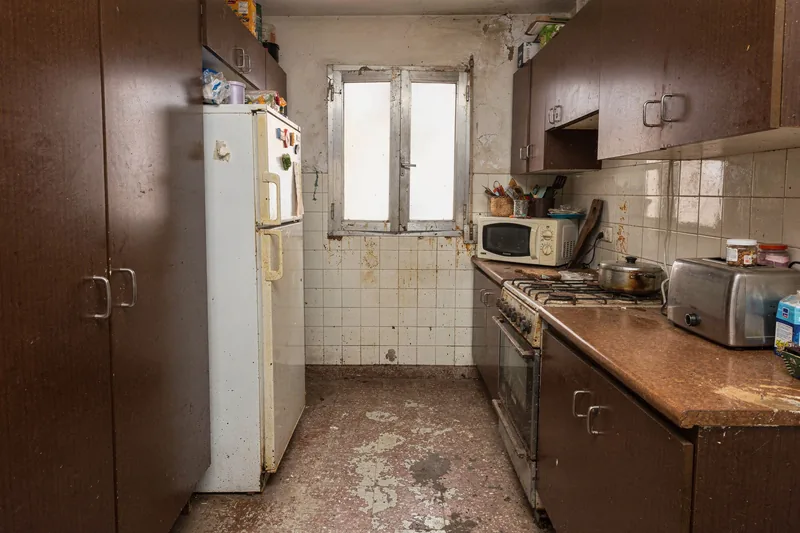 Cocina antes de reforma en Cruces